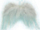 Dekor krahë engjëlli ADAR Angel Wings 444034, me pupla, i bardhë