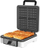 Gofrere elektrike Cecotec Fun Gofrestone 4Inox, 1200W, veshje jo ngjitëse, inox