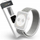 Rrip për orë të zgjuar RhinoTech Magic Tape për Apple Watch 42/44/45/49mm, najlon i endur, mbyllje me ngjitës, i bardhë