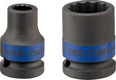 Kokë çelësi goditës King Tony Standard, 1/2", 17mm, 12-këndore