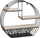 Raft muri Atmosphera Black Metal Wall Shelf, 40x36cm, metal dhe MDF, i zi
