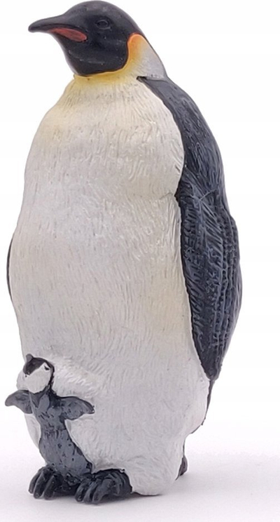 Figurinë lodër Papo Emperor Penguin 50033, e pikturuar me dorë, plastikë e mirë, bardh e zi