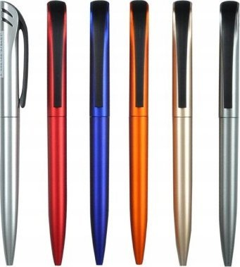 Stilolaps metalik Pen SP059608, trup 14 cm, me kapak, ngjyrë metalike