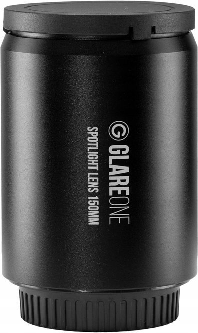 Леќа за проекција GlareOne Spotlight 150mm, за Snoot Base, метална