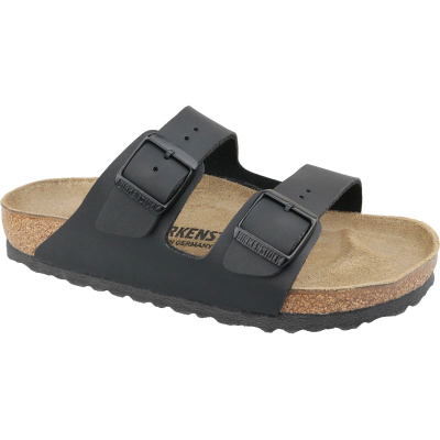 Shapka Birkenstock Arizona 51791, shollë tapë, mikrofibër vegane, të zeza
