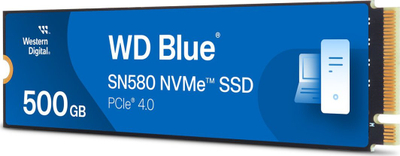Disk SSD WD SN580, 500GB, M.2 2280 PCI-E x4 Gen4 NVMe