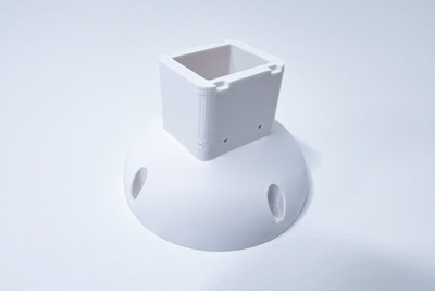 Ѕиден и тавански држач TP-Link D-TC5XX-CP, за камери Tapo C500 C510W C520WS, со канал за кабел, бел