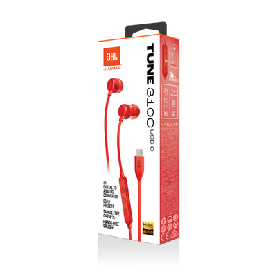 JBL TUNE 310 C RED