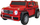 Makina elektrike për fëmijë RMZ Mercedes Benz Maybach G650 Strong, 24V, 2 vende, e kuqe