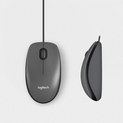 Maus Logitech M100, optik 1000 DPI, USB, i zi