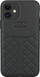 Kapak telefoni Audi Genuine Leather për iPhone 11 XR 6.1", hardcase, i zi