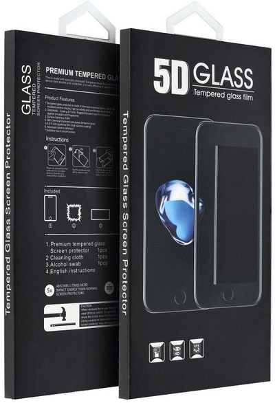 Mbrojtëse ekrani 5D për iPhone 14 Max, xham i fortë 9H, transparencë e lartë
