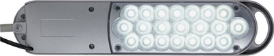 Lampë klips LED Maul MAULantlantic 8203595, 9W, dritë e bardhë ditore, argjendtë