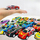 Makina lodër Gazelo Die-Cast, me tërheqje, metalike, shumëngjyrëshe