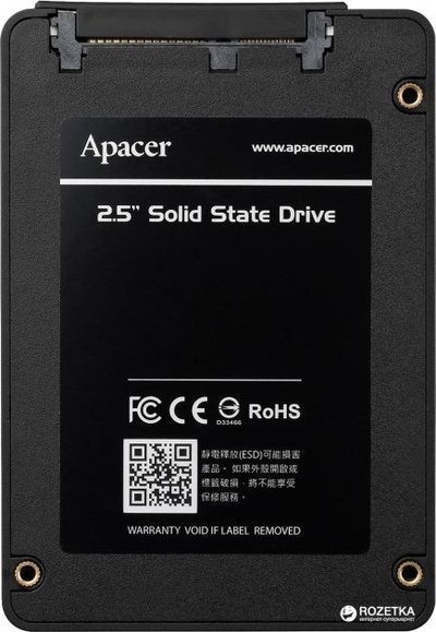 Disk SSD Apacer AS340 Panther, 120GB, 2.5", SATA III