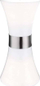 Lampë muri Brolo, IP44, 35cm, e bardhë