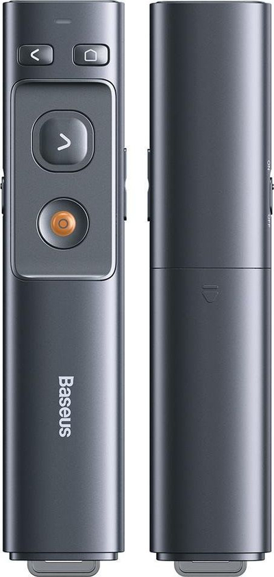Telekomandë prezantimi Baseus Pilot ACFYB-B0G, lazer i kuq, lidhje USB USB-C, e zezë