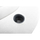 Karrige Deluxe e fryme me tabure, 125x100x85cm, PVC, gri e zeze