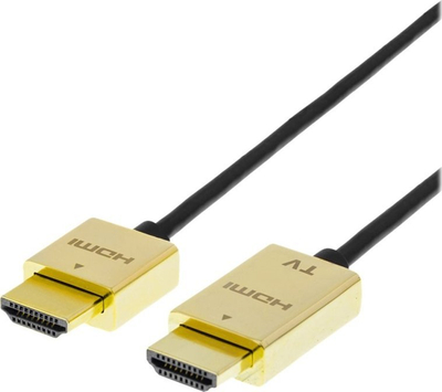 Kabllo HDMI Deltaco HDMI-1043-K, 3m, 4K UHD, e zezë