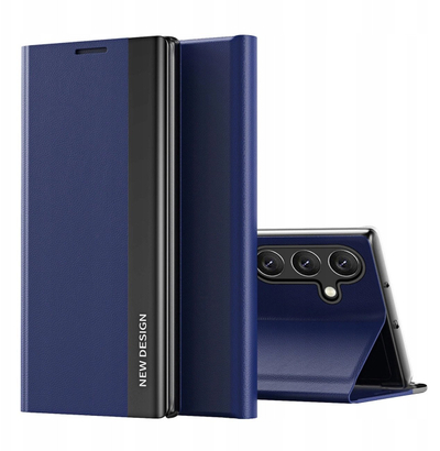 Mbulesë telefoni Hurtel New Sleep Case për Samsung Galaxy A56, me qëndrim, blu