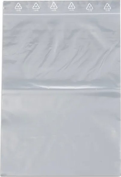 Кеси со затворање Master'in, 250x350 mm, 50 µm, транспарентни