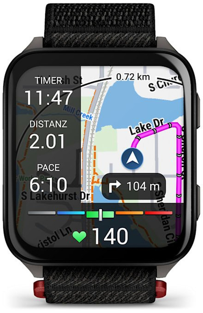 Ora e zgjuar Garmin Venu X1, me GPS, Titanium edhe e zezë