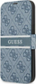 Këllëf libri Guess GUBKP13S4GDBL për iPhone 13 mini 5.4", 4G Stripe, blu