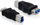 Përshtatës Delock USB në USB-B, i zi