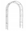 Pergolë kopshti Chomik PERG N4989, 145 x 38 x 240 cm, metal, e zezë