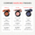 Hije për sy Multichrome Single Eye Shadow Compact, efekt krom, 1 g