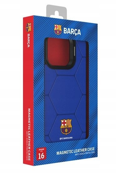 Mbulesë telefoni OCPC FC Barcelona, lëkurë PU, me mbajtëse, antirrëshqitëse