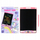 Tabelë shkrimi LCD Unicorn, 8.5", për fëmijë, shumëngjyrëshe