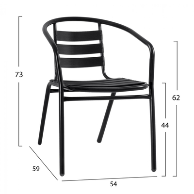 Kolltuk Laura HM5037.03 54×59×73 cm, zezë
