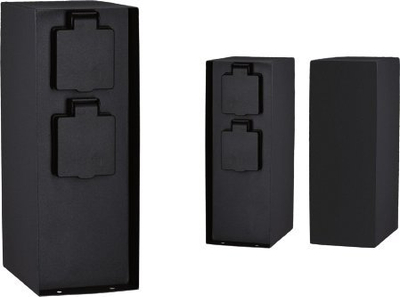 Prizë kolonë për jashtë Paulmann Rio 94657, 2 dalje, 3650W, IP44, metal, antracit