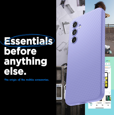 Mbrojtëse Spigen Liquid Air për Samsung Galaxy A54 5G, vjollcë