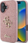Kapak telefoni Guess GUHCP16MHG4SGP për iPhone 16 Plus 6.7", hardcase me glitter, rozë