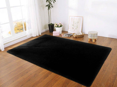 Tapet Strado Polar Rug, 100x150 cm, antirrëshqitës, i zi