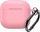 Mbrojtëse silikoni për AirPods 4, me kapëse, rozë