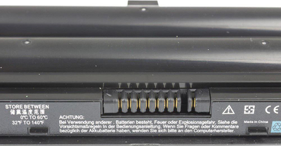 Bateri për laptop Fujitsu LifeBook A530 A531 AH530 AH531 Green Cell, e zezë
