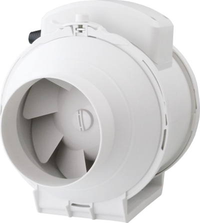 Ventilator tubi airRoxy aRil, 100mm, 198m³/h, 23W, i bardhë