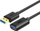 Kabllo USB Unitek USB-A - USB-A (Y-C459GBK), 2m, e zezë