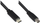 Kabllo USB Alcasa 3310-CM003, USB C në Mini USB B, USB 2.0, 0.3 m, i zi