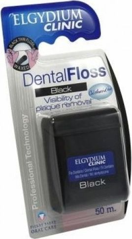 Fill dentar Pierre Fabre Elgydium Dentalfloss Black, 50 m, i zi
