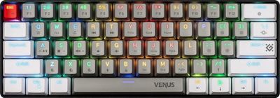 Tastierë gaming Defender Venus GK-415 RF BT, mekanike OUTEMU Red, 61 taste, RGB