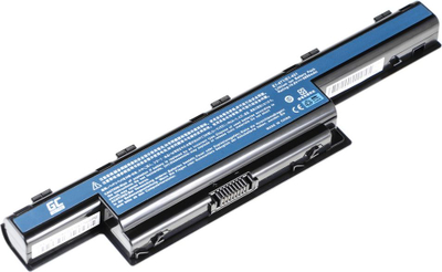 Bateri laptopi Green Cell Ultra për Acer Aspire, 11.1V, 6800mAh, e zezë