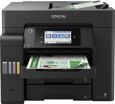 Printer multifunksional Epson EcoTank ET-5800, Inkjet, A4, Wi-Fi, i zi