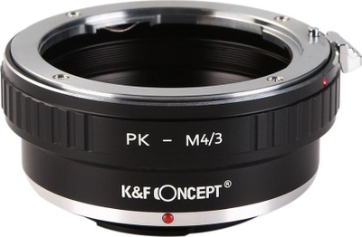 Adapter K&F CONCEPT për lidhjen e lenteve Pentax K