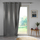 Perde blackout Douceur d'intérieur Chambray, 140x260 cm, me unaza metal, kafe