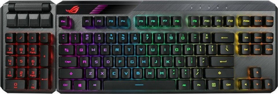 Tastierë Asus ROG Claymore II Cherry MX, US, e zezë