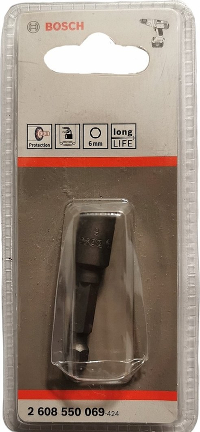 Bit çelës Bosch Extra Hard, 6mm, 50mm, me magnet